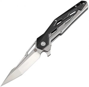 Artisan Bomardier Knife Black M390 (3.75″)