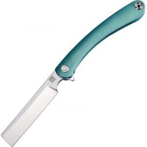 Artisan Orthodox Knife Green M390 (3.75″)