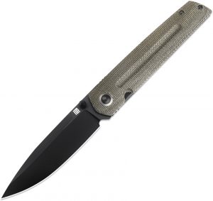 Artisan Sirius Linerlock Green Mic (3.5″)