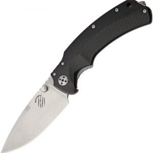 Bastinelli Creations RED Folder Knife Stonewashed (3.25″)