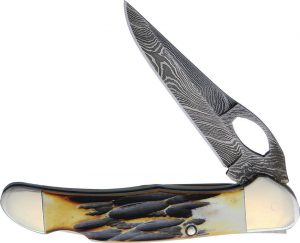 Bear & Son Lockback India Stag Bone (2.75″)