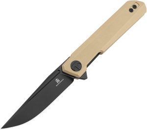 Bestech Knives Mini Dundee Linerlock Khaki (3″)