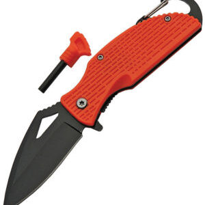 China Made Camping Linerlock Orange (3.5″)