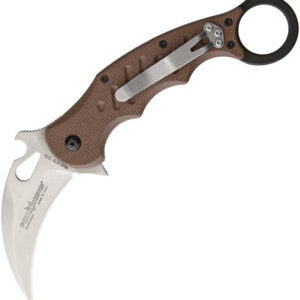 Fox Karambit Dark Earth G-10 Stone