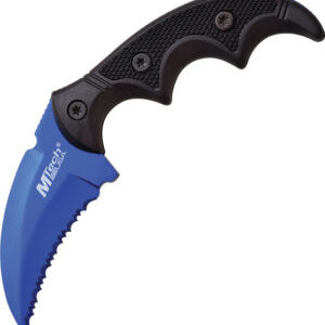 MTech Fixed Blade Knife Blue Finish (2″)