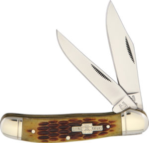 Rough Rider Copperhead Amber Bone