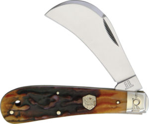 Rough Rider Hawkbill Brown Stag Bone