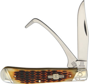 Rough Rider Equestrian Trapper Amber Bone