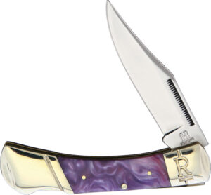 Rough Rider Purple Swirl Lockback (2.75″)