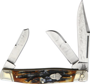 Rough Rider Stockman Cinnamon Stag