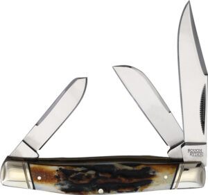 Rough Rider Stockman Cinnamon Bone Stag