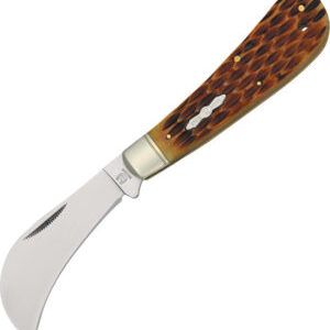 Rough Rider Hawkbill Amber Bone