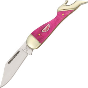 Rough Rider Small Leg Knife Pink Lemonade
