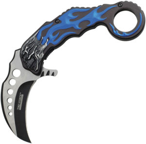 Tac Force Karambit Linerlock A/O Blue (2.5″)