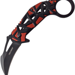 Tac Force Karambit Linerlock A/O Red (2.75″)