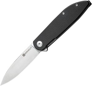 SENCUT BocII II Linerlock Black G10 (3″)