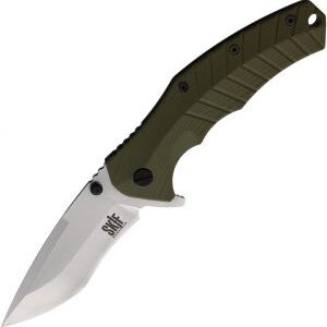 SKIF Knives Griffin Framelock SW Olive (3.75″)