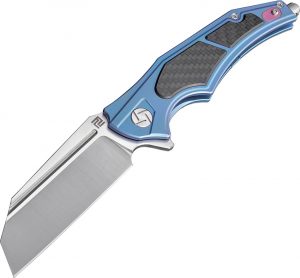 Artisan Apache Nomad Knife Blue M390 (3.5)