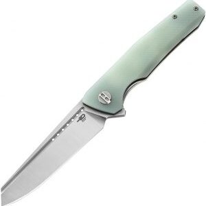 Bestech Knives Slyther Linerlock Jade (3.63)