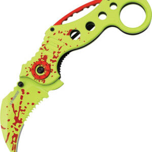 Z-Hunter Karambit A/O Linerlock Yellow (2.88)